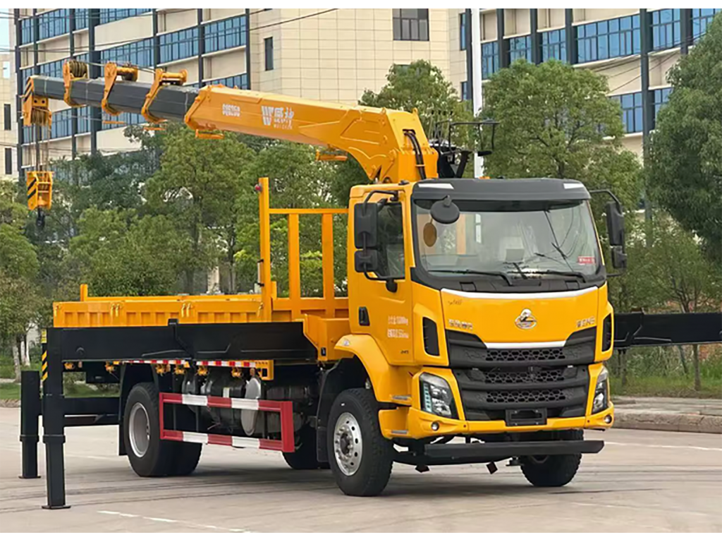 รถบรรทุกติดเครนกระเช้า 3 ตัน 3 ปอก